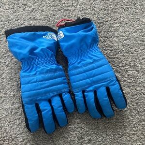 The North Face Black and Blue Kids' Gloves